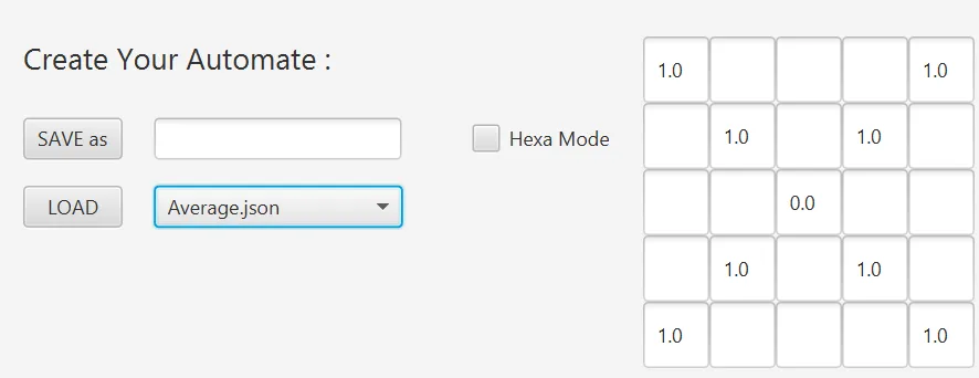 Bandeau Automates Cellulaires